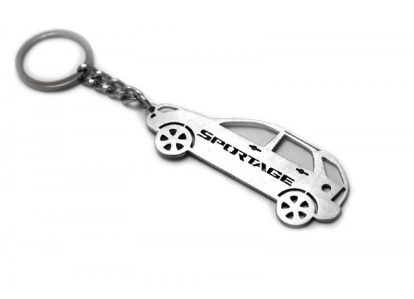 Keychain KIA Sportage II 2004-2010 - (type STEEL)
